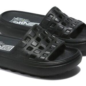 VANS Slide-On VR3 Cush Sandals - BLACK (new)